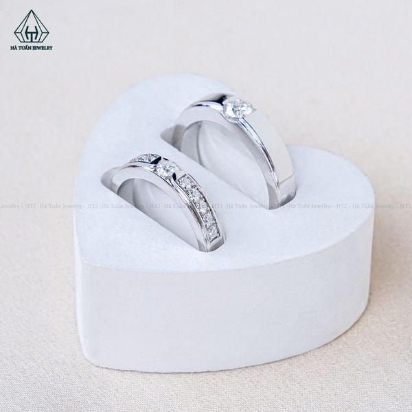  CR185 FULL MOIS Nhẫn đôi 3mm-4mm 