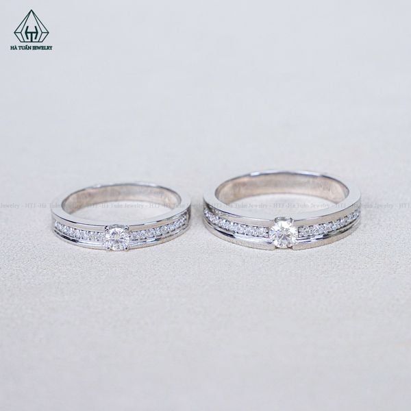  CR186 FULL MOIS Nhẫn đôi 3mm-3.6mm 