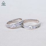  CR186 FULL MOIS Nhẫn đôi 3mm-3.6mm 