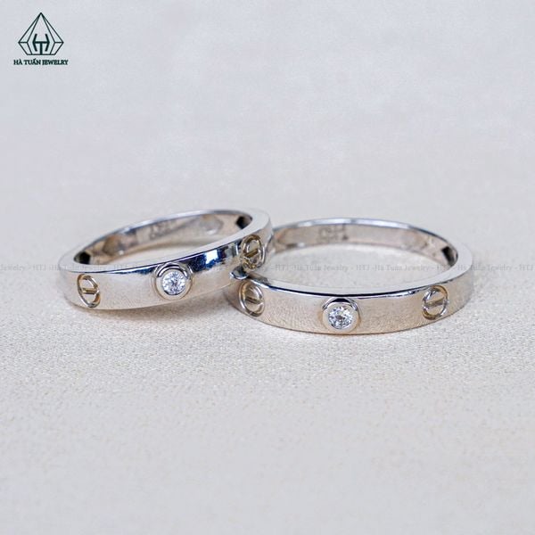  CR140 Nhẫn đôi cartier 