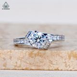  RX651 5.4mm Nhẫn nữ vành chéo 