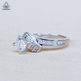  RX651 5.4mm Nhẫn nữ vành chéo 