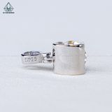 PX248 8mm Mặt dây chuyền chủ Mois (không mã cạnh)