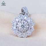  PX331 FULL MOIS 5.4mm Mặt dây chuyền 12 cánh nhọn 