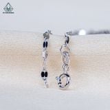  NCX044 2.5mm Dây chuyền lá 