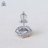  EX582 7mm Bông tai hoa 7 cánh tròn 