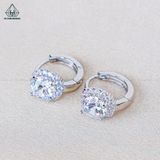  E138 Bông tai khoen halo tròn 