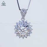  PX347 8.1mm Mặt dây chuyền hoa thanh nhọn 