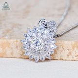  PX357 4.5mm Mặt dây hoa nhọn baguette 