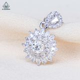  PX357 4.5mm Mặt dây hoa nhọn baguette 