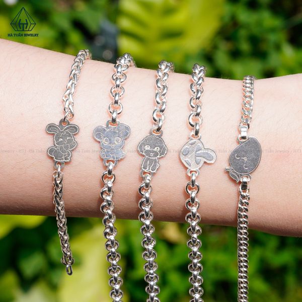  BB002 Lắc tay em bé theo yêu cầu 