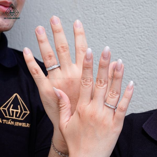  CR183 FULL MOIS Nhẫn đôi 3mm-4mm 
