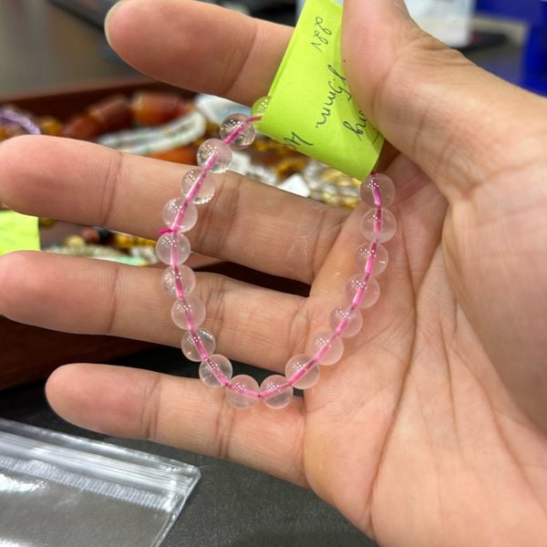  S032 VÒNG ĐÁ THẠCH ANH HỒNG 