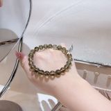  S100 VÒNG THẠCH ANH TÓC XANH RÊU 