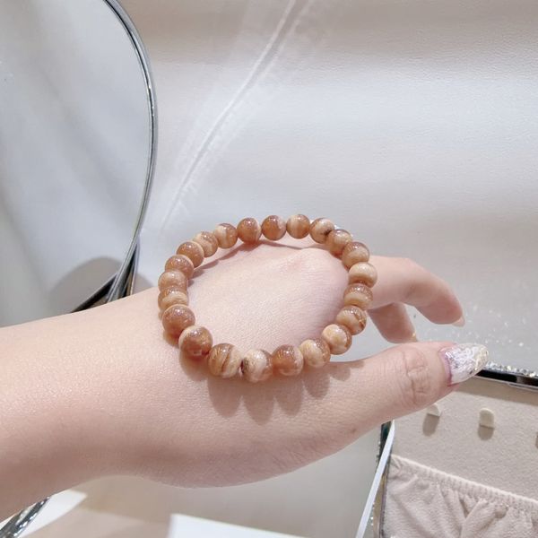  S044 VÒNG ĐÁ ĐÀO HOA MẬT ONG 