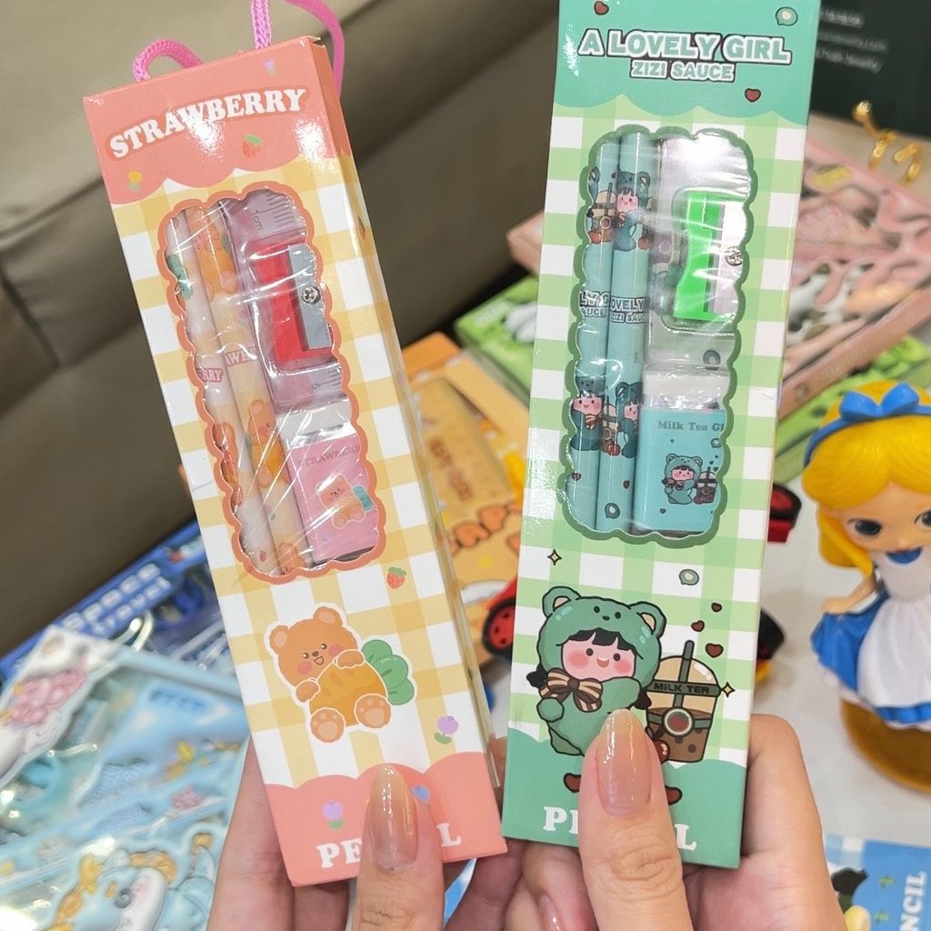 QT021 Set Bút Học Tập Nhỏ