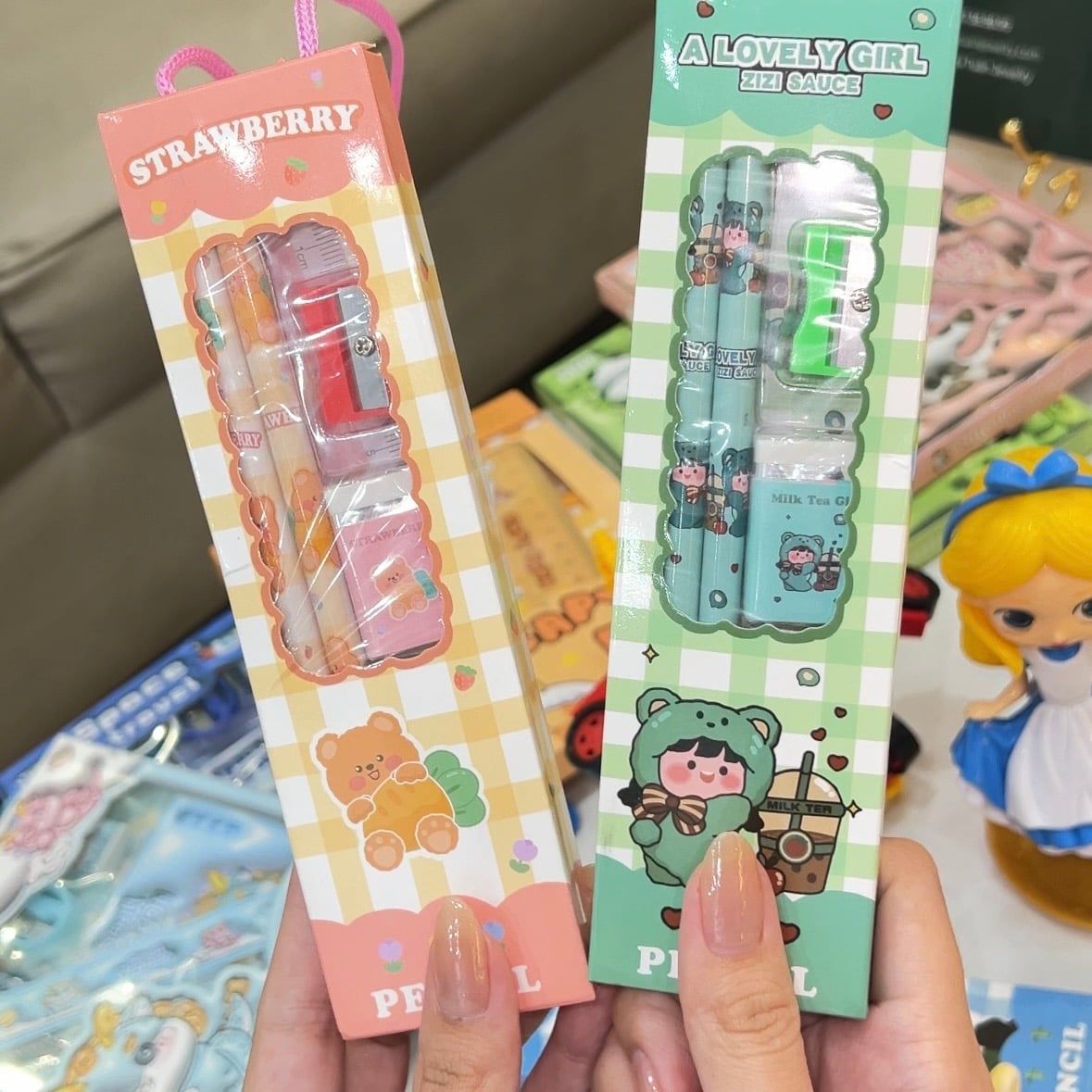  QT021 Set Bút Học Tập Nhỏ 