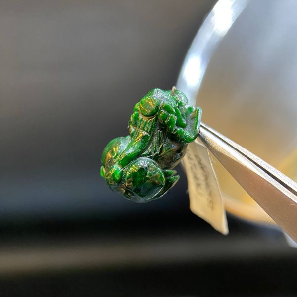  PC007 MẶT TỲ HƯU CẨM THẠCH SƠN THUỶ 