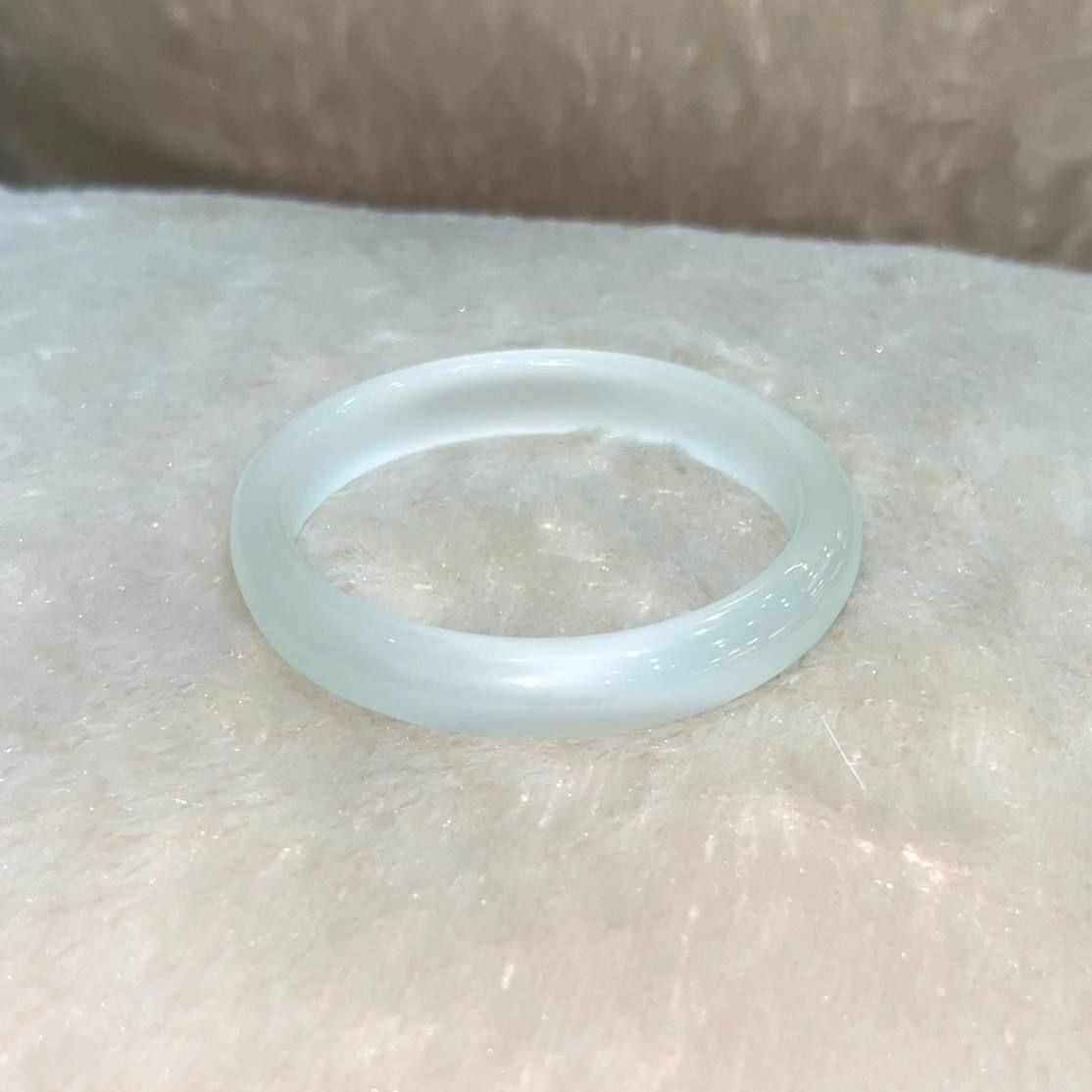  BGS016 12mm Vòng đá Mắt Mèo Bạch Nguyệt Quang 