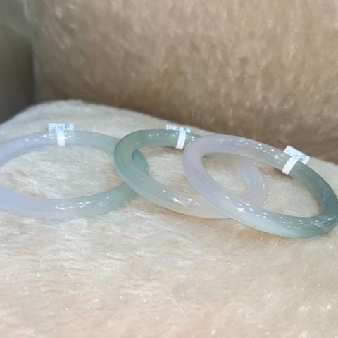 BGS008 8mm Vòng đá mã não Lục Sơn Thuỷ Tròn