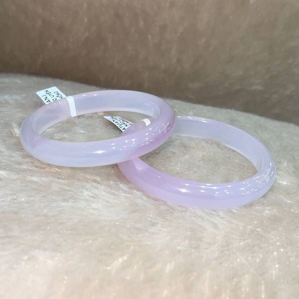  BGS009 10mm Vòng đá mã não Uyên Ương Hồng 
