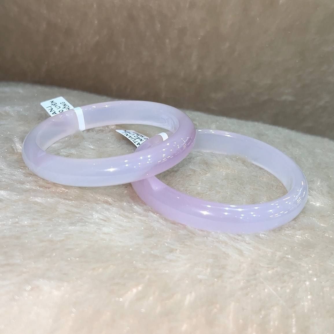  BGS009 10mm Vòng đá mã não Uyên Ương Hồng 
