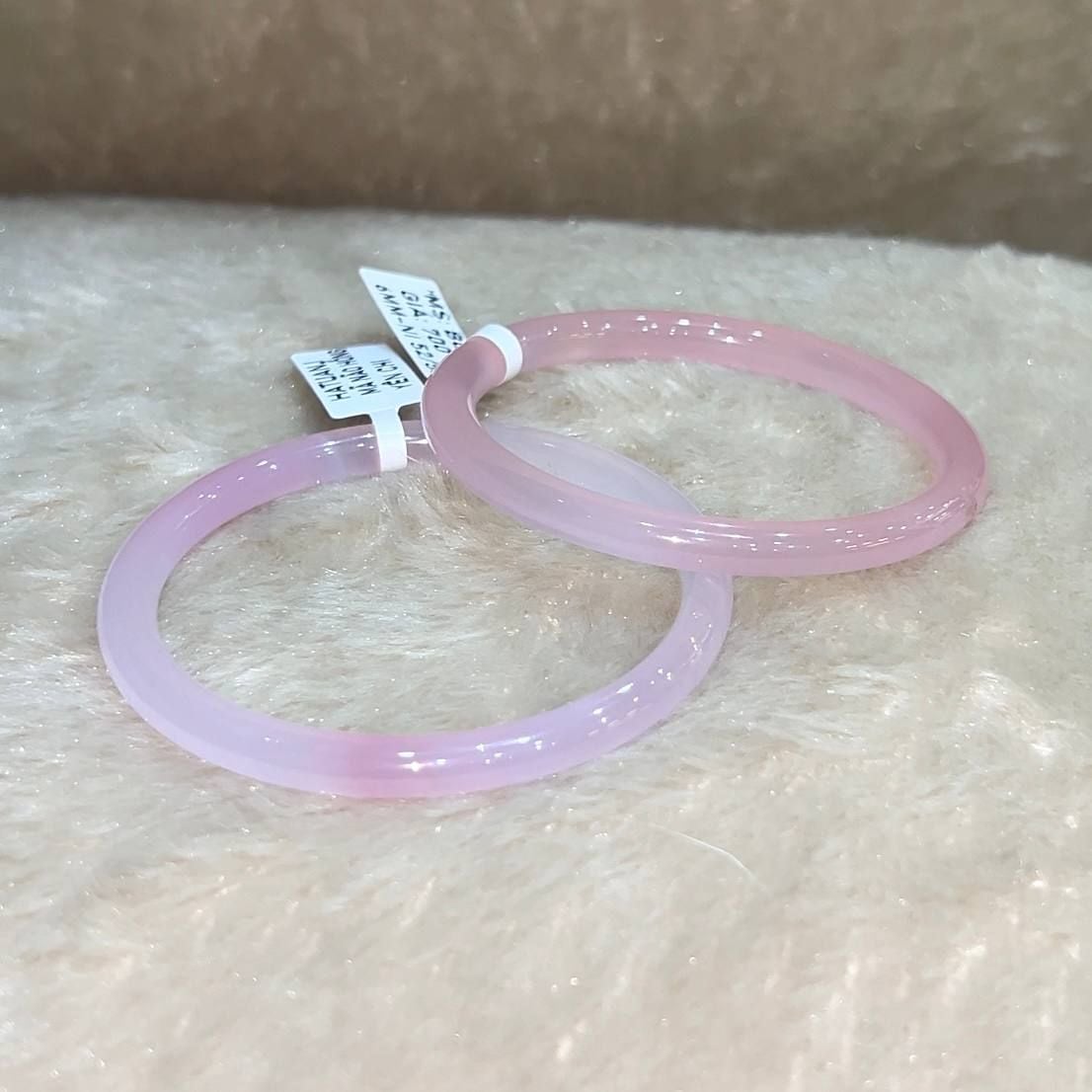  BGS013 6mm Vòng đá mã não Hồng Yên Chi 