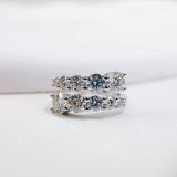  RX594 Nhẫn nữ kết FULL MOIS 2.6mm-5.4mm 