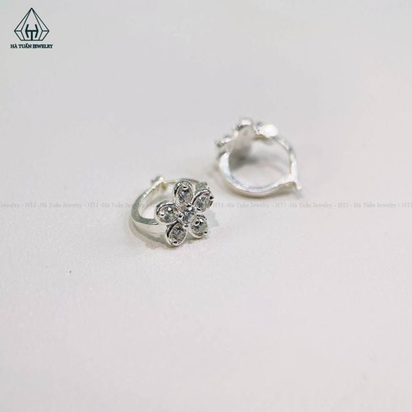  EB013 Bông tai khoen bé 