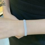  B907 Lắc tay 3 hàng 2mm 
