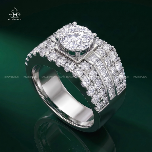 RMX017 7.2mm Nhẫn nam (Không Giấy)