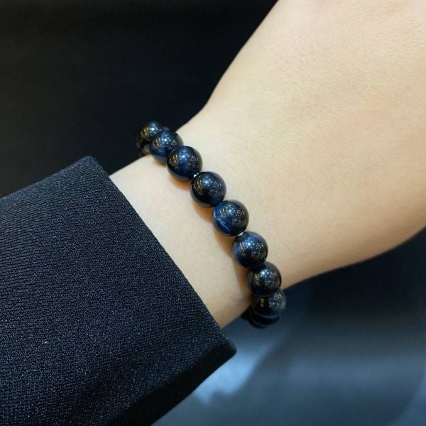  S006 VÒNG ĐÁ MẮT CHIM ƯNG XANH 