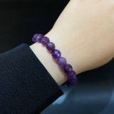  S036 VÒNG THẠCH ANH TÍM MÀI GIÁC 