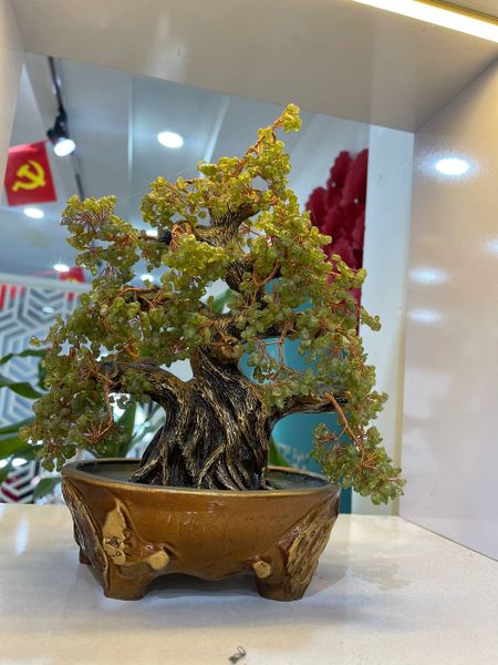  VP020 CÂY TÀI LỘC ĐÁ PERIDOT 