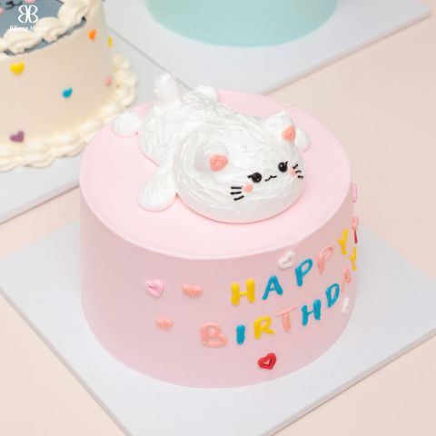  BÁNH KEM MÈO CƯNG 02 