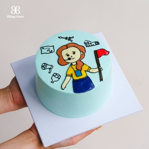  BÁNH KEM HÌNH TOURGUIDER 