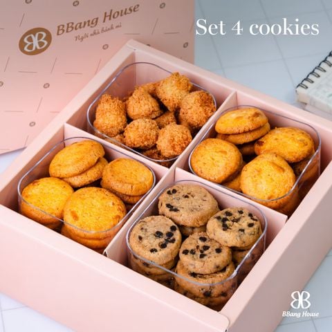  SET QUÀ 3 HỘP COOKIES 