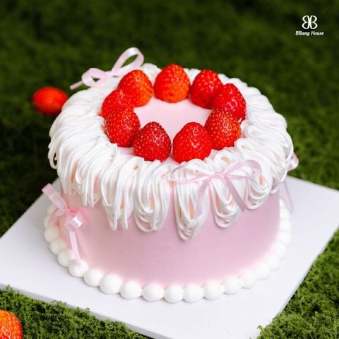  BÁNH KEM DÂU HỒNG 