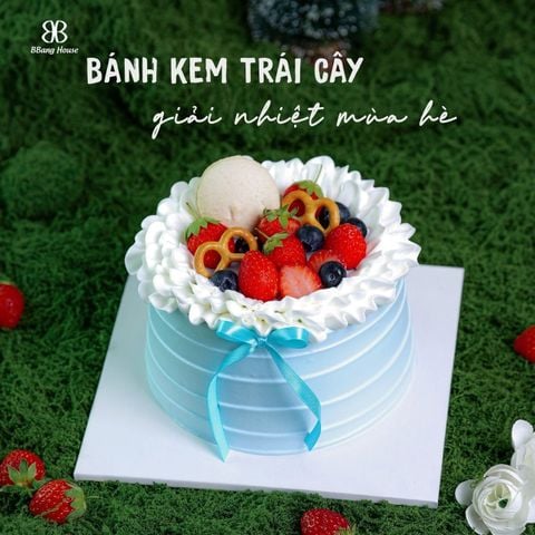  BÁNH KEM TRÁI CÂY 