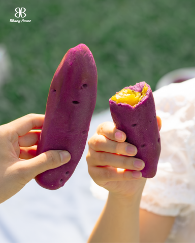  Bánh mì Khoai Lang ( Nhân phô mai kéo sợi) 