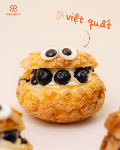  Su kem Trái Cây ( Vị Việt Quất) 