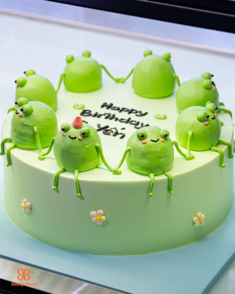 BÁNH KEM HÌNH CON ẾCH