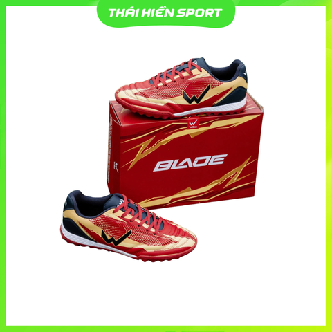  Giày Đá Bóng Chính Hãng Wika Blade TF - Đỏ 