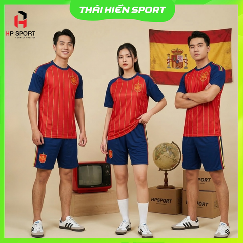  Áo đá bóng Tuyển Tây Ban Nha World Cup 2026 
