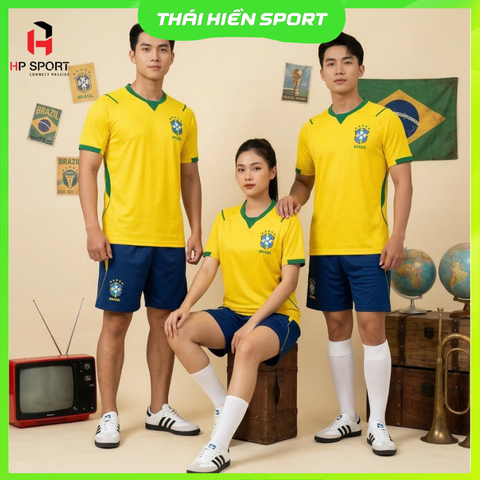  Áo đá bóng Tuyển Brazil World Cup 2026 