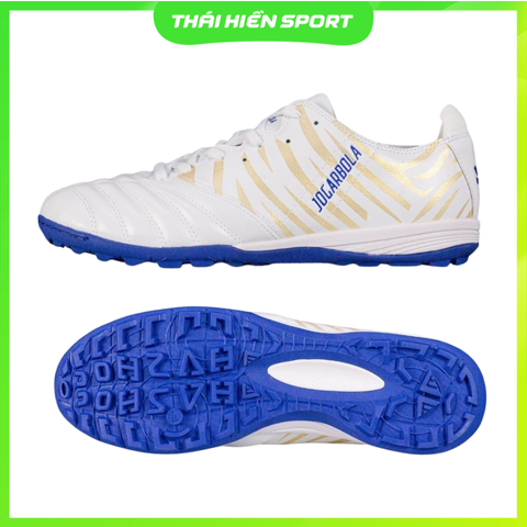  Giày Bóng Đá Chính Hãng Jogarbola Hi-Tek - Trắng 