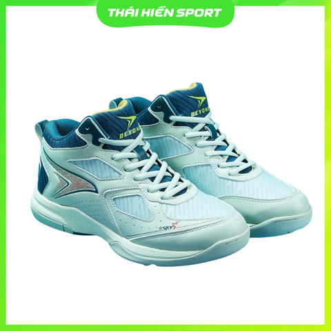  Giày Bóng Chuyền Chính Hãng Beyono Sky III - Xanh Mint 