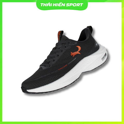  Giày Chạy Bộ Zocker Ultra Light Gen 2 - Xám Đen 