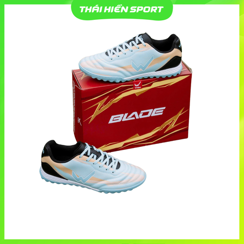  Giày Đá Bóng Chính Hãng Wika Blade TF - Xanh Ngọc 