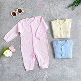  [02 Set] Body Sleepsuit unisex Hinata BF83 cho bé sơ sinh từ 0-6 tháng 